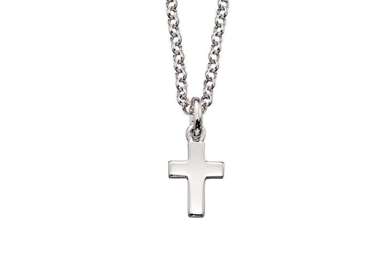 Kaia Cross Necklace for Boys & Girls - Little Star Jewellery