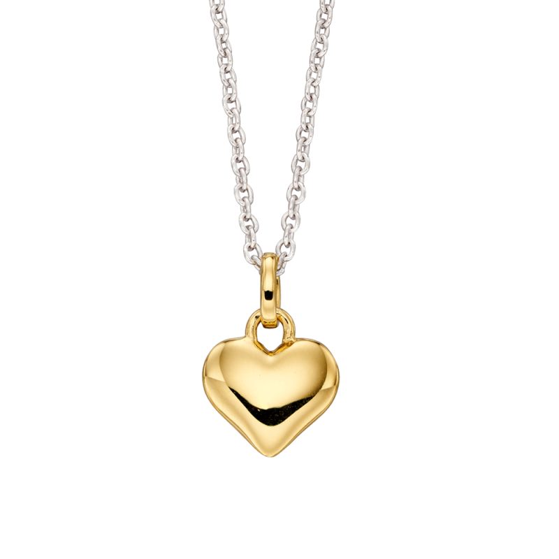 Ella - Little Gold Heart Necklace - Little Star Jewellery