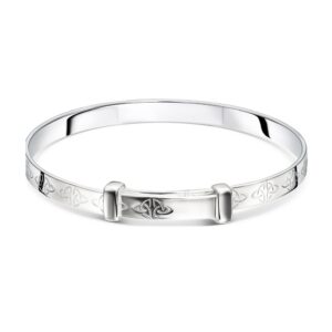 Aisling - Celtic Serch Pattern Bangle